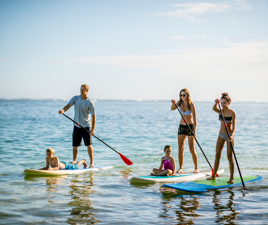 Go paddleboarding with your family this summer!