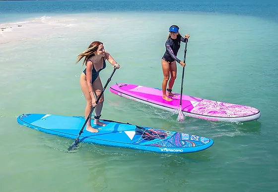 Inflatable stand up board