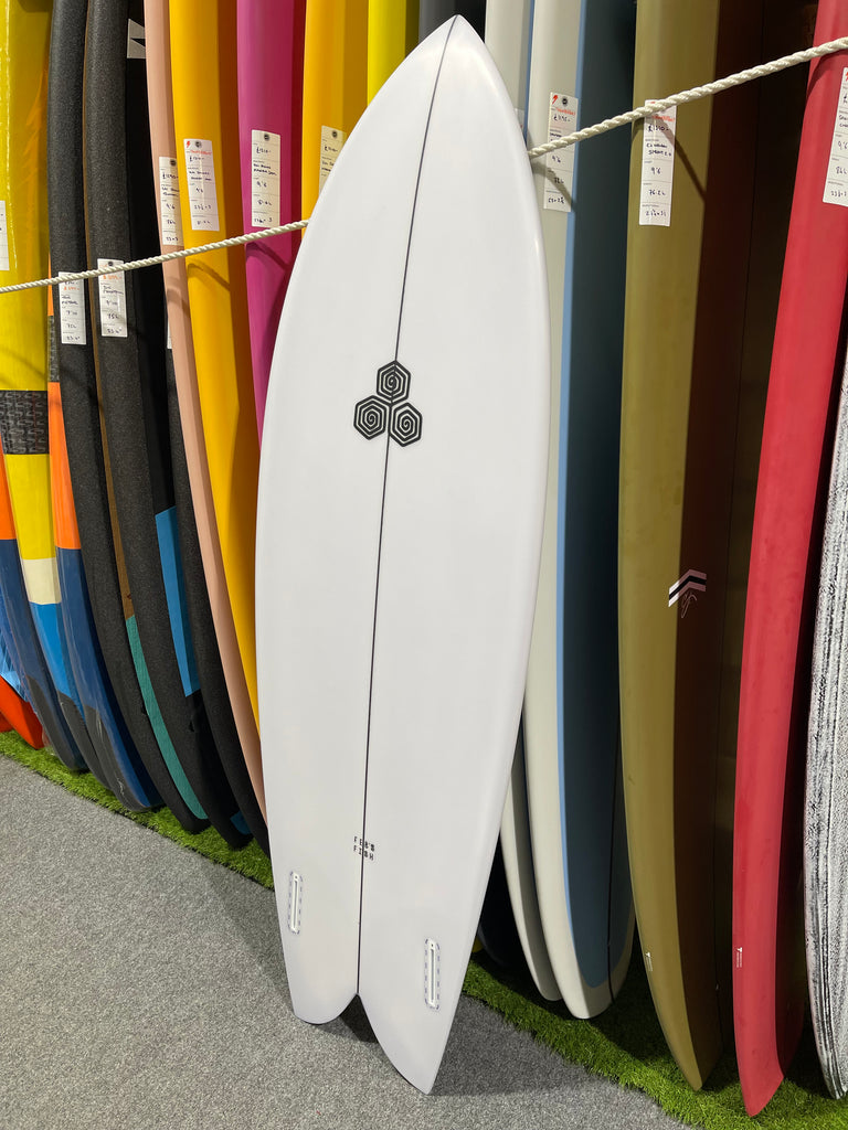 Channel Islands Mikey Febs Fish 5ft11 Black Deck Custom Futures – MAD ...