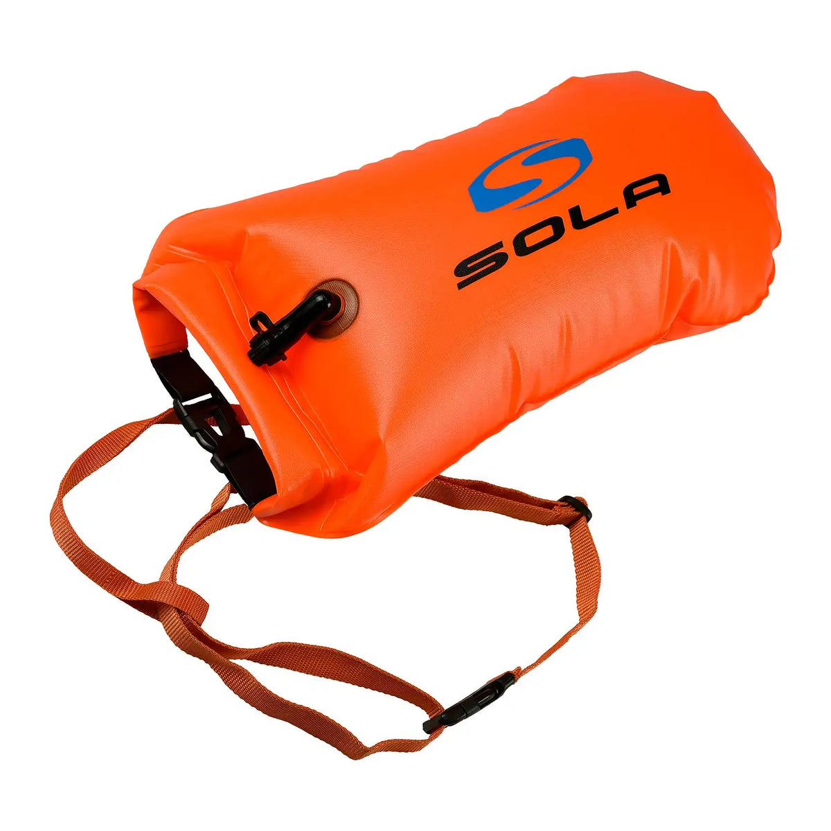 Sola 20l Inflatable Swim Buoy and Dry Bag - Orange – MAD Water Sports