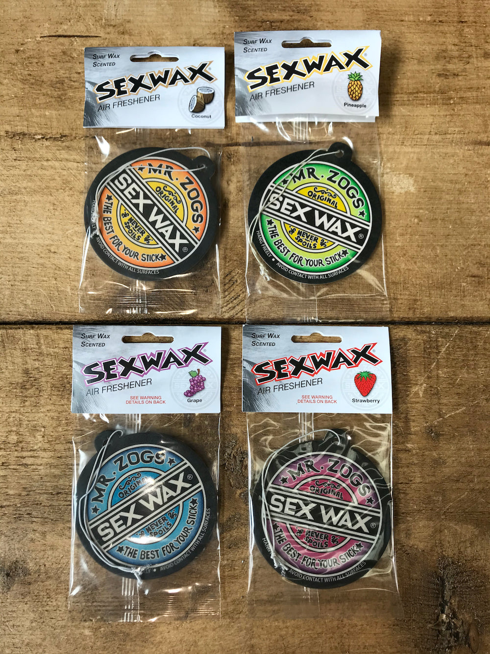 SEX WAX AIR FRESHENER - COCONUT – MAD Water Sports